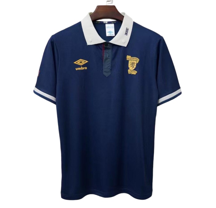 Scotland 88/91 Home Soccer Jersey