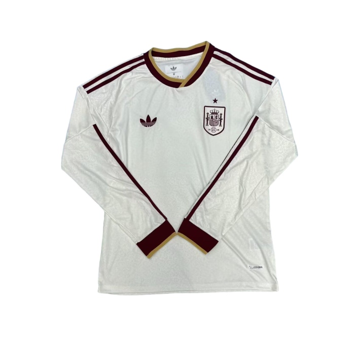 Spain 2026 World Cup Away Long Soccer Jersey