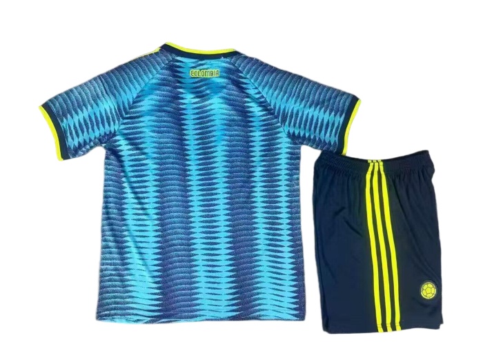Kids-Colombia 2026 World Cup Away Soccer Jersey