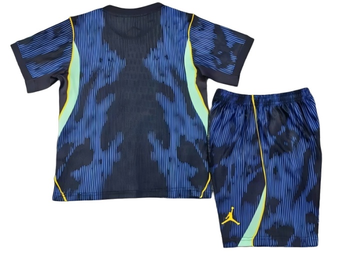 Kids-Brazil 2026 World Cup Away Soccer Jersey(Player)