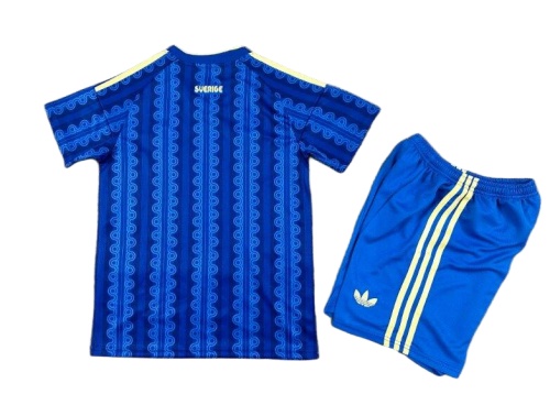 Kids-Sweden 2026 World Cup Away Soccer Jersey