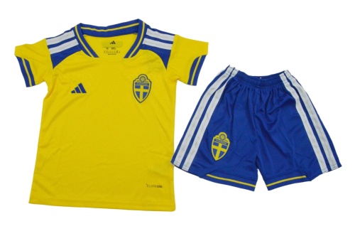 Kids-Sweden 2026 World Cup Home Soccer Jersey