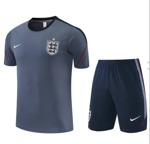 England 26/27 Grey Training Kit Jerseys