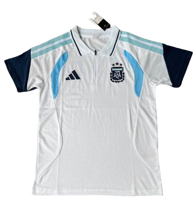 Argentina 26/27 White Polo Shirts