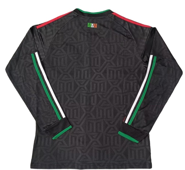 Mexico 2026 World Cup Third Black Leaked Long Jersey
