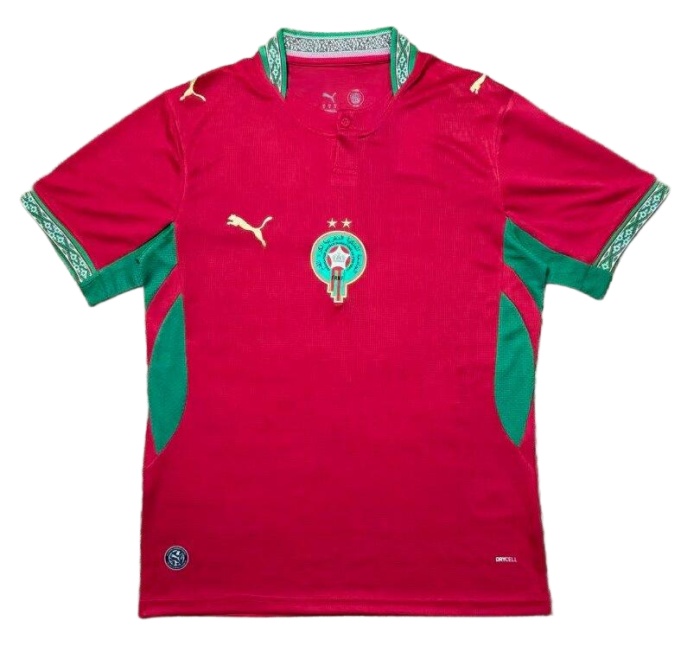 Morocco 2026 World Cup Home Jersey(Two Stars)