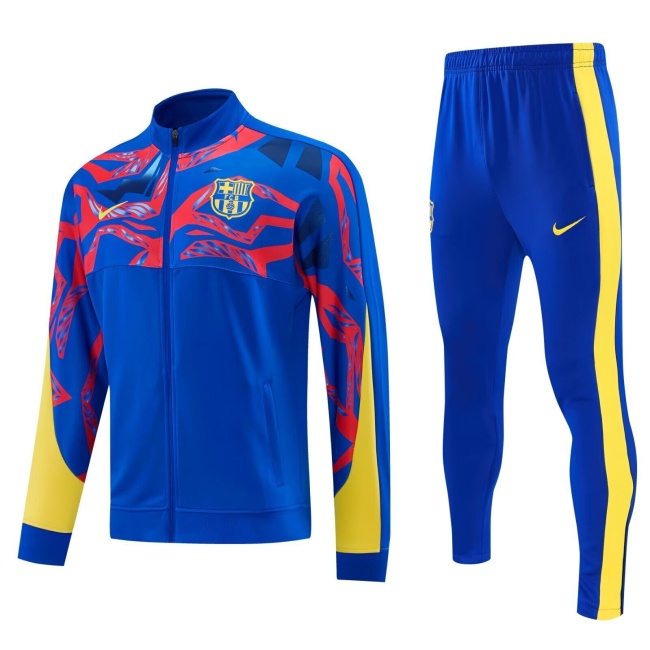 Barcelona 26/27 Tracksuit - Blue/Red/Yellow