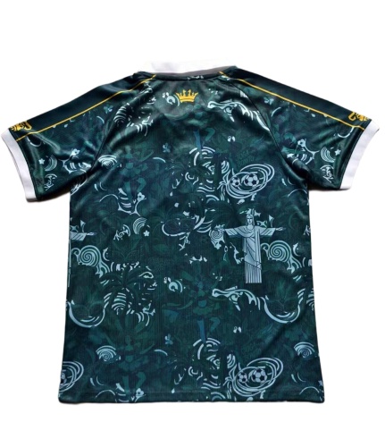 Brazil 26/27 Special Green Jesus Soccer Jersey