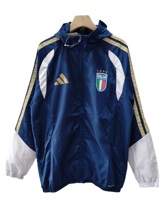 Italy 26/27 Wind Coat - Navy Blue