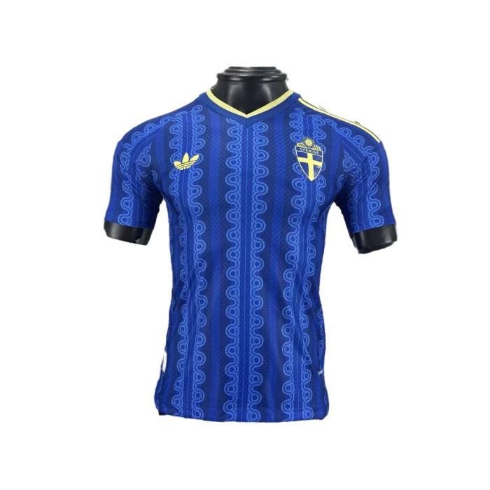 Sweden 2026 World Cup Away Soccer Jersey(Player)