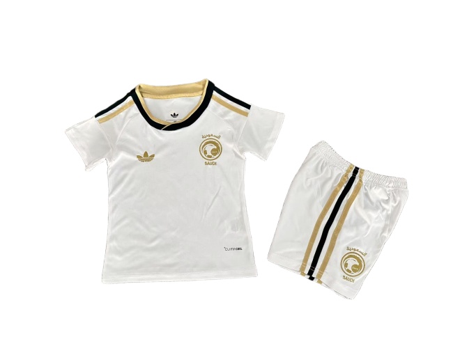 Kids-Saudi Arabia 2026 World Cup Away Soccer Jersey