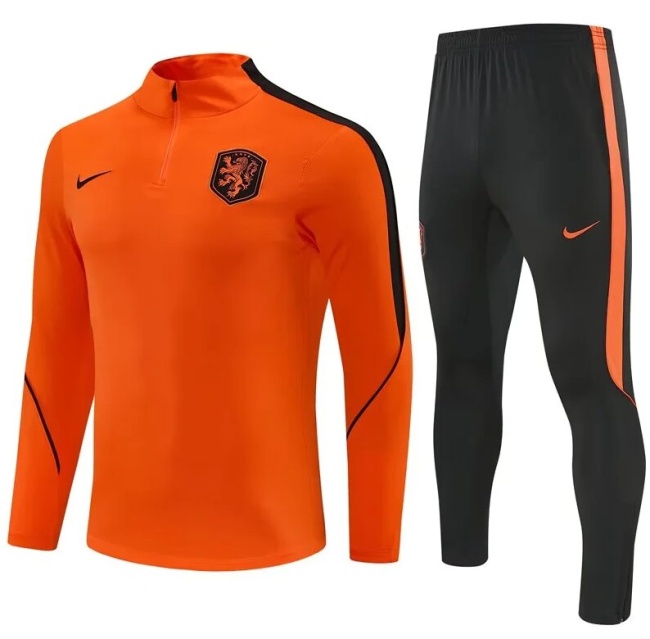 Kids Netherlands 26/27 Tracksuit - White