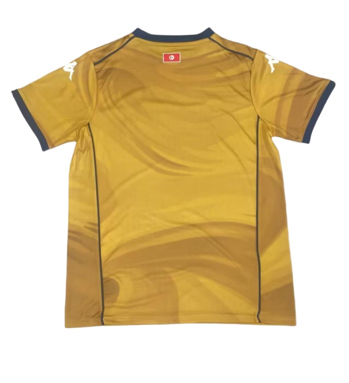Tunisia 25/26 Third Gold Soccer Jersey