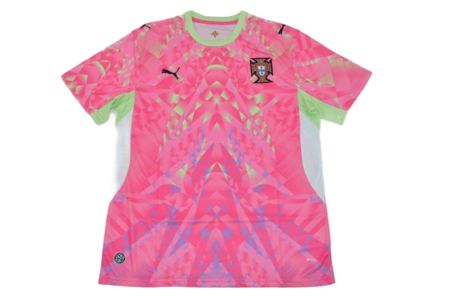 Portugal 2026 World Cup GK Pink Jersey
