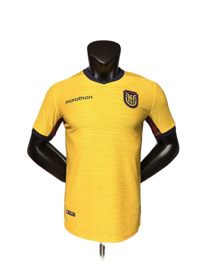 Ecuador 2026 World Cup Home Soccer Jersey(Player)