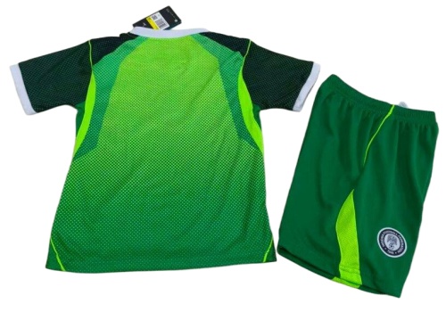 Kids-Nigeria 2026 Home Soccer Jersey