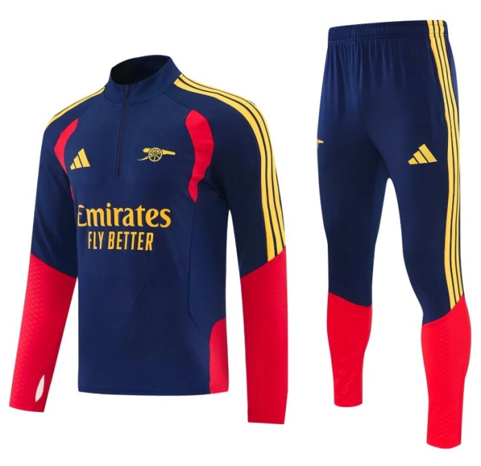 Arsenal 26/27 Tracksuit - Dark Blue/Red