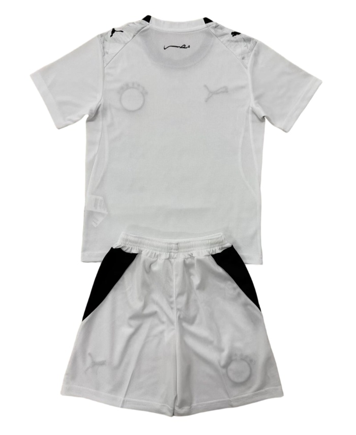 Kids-Egypt 2026 Away White Soccer Jersey