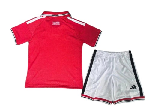 Kids-Manchester Utd 26/27 Home Soccer Jersey