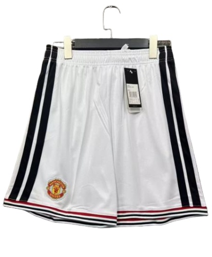 Manchester Utd 26/27 Home White Soccer Shorts
