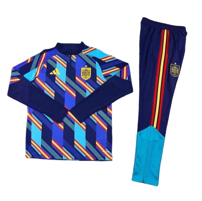 Kids Spain 26/27 Tracksuit - Blue