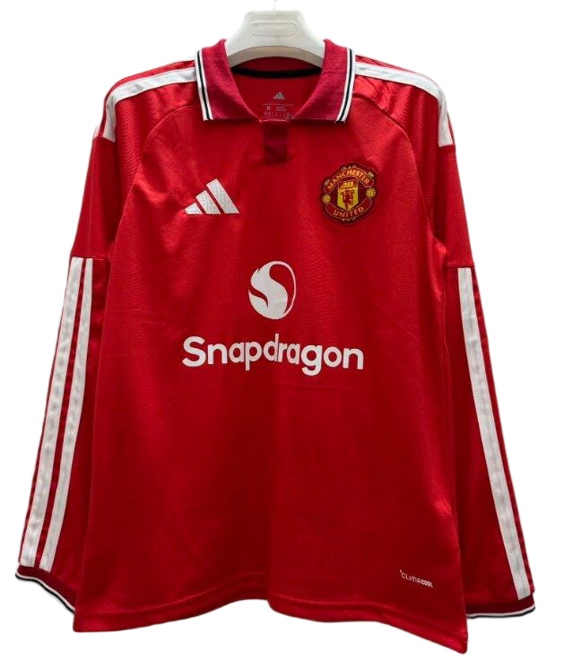 Manchester Utd 26/27 Home Long Soccer Jersey