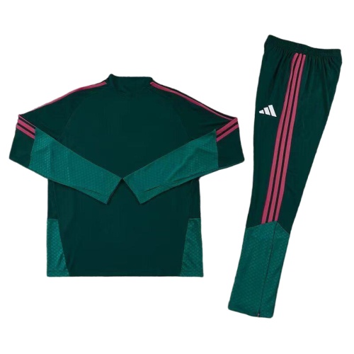Kids Real Madrid 26/27 Tracksuit - Green/Pink