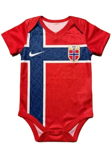 Norway 2026 Baby World Cup Home Soccer Jersey