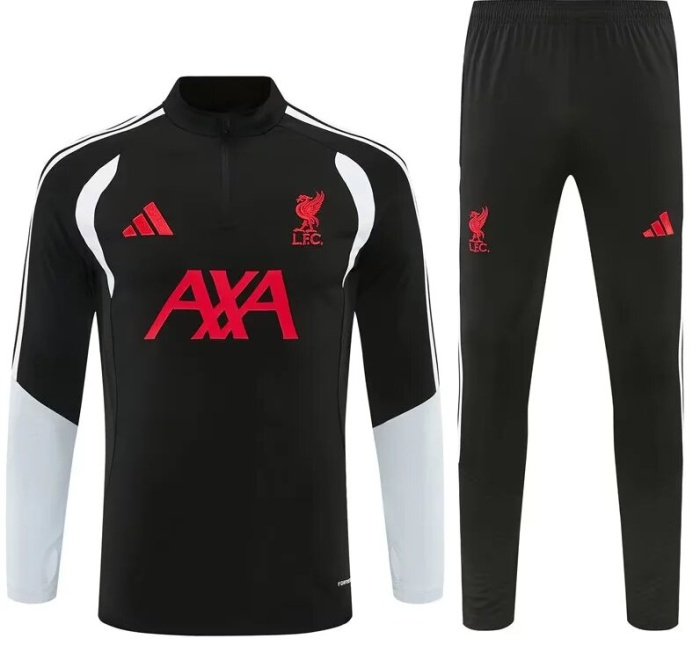 Liverpool 26/27 Tracksuit - Black/Red