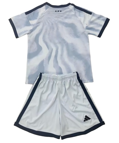 Kids-Ajax 26/27 Third Sky Blue Soccer Jersey
