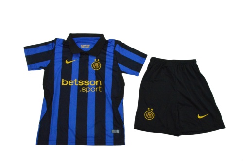 Kids-Inter Milan 26/27 Home Soccer Jersey
