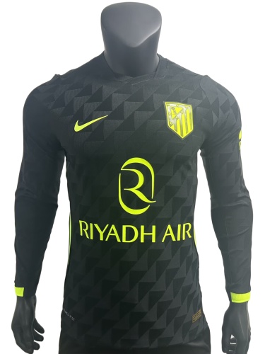 Atletico Madrid 26/27 Away Black Long Jersey(Player)
