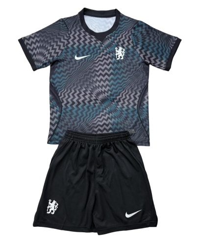 Kids-Chelsea 26/27 GK Black Soccer Jersey