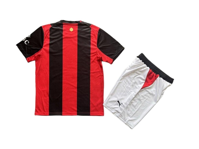 Kids-AC Milan 26/27 Home Soccer Jersey