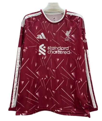Liverpool 26/27 Home Long Soccer Jersey