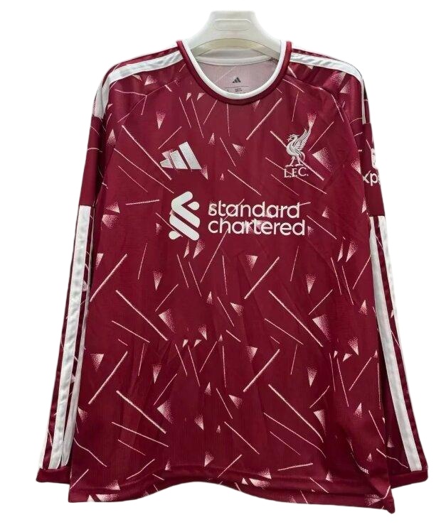 Liverpool 26/27 Home Long Soccer Jersey