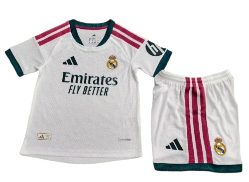 Kids-Real Madrid 26/27 Home Leaked Soccer Jersey(Player)