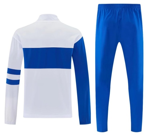 Chelsea 26/27 Windcoat Tracksuit - White/Blue