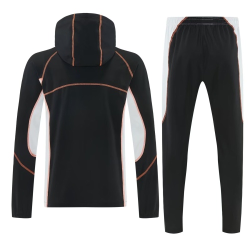Chelsea 26/27 Hoodie Windcoat Tracksuit-Black/White