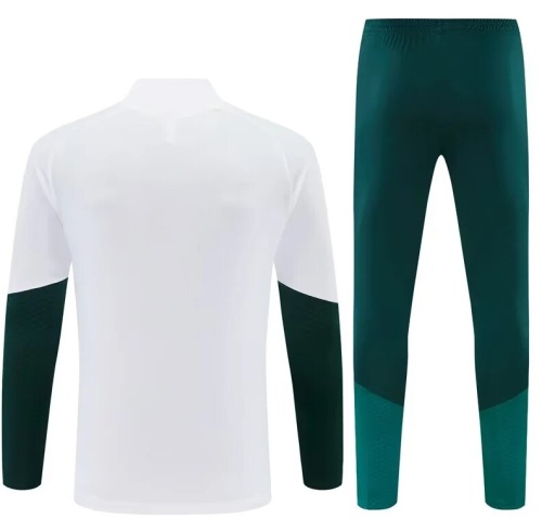 Real Madrid 26/27 Tracksuit - White/Dark Green