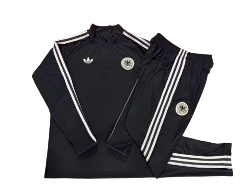 Germany 26/27 Tracksuit - Black/White