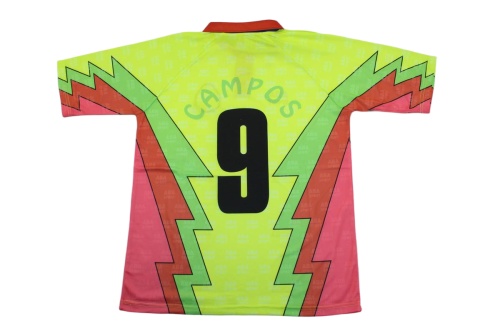 Mexico 1995 GK Green Soccer Jersey