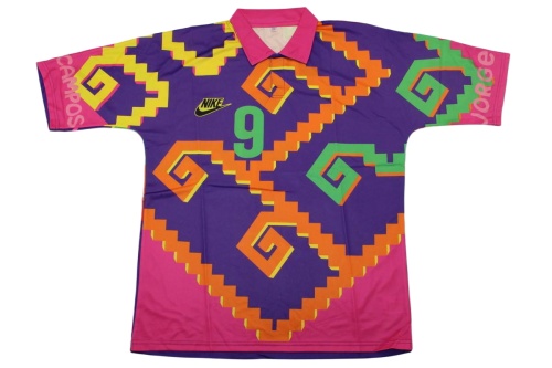 Mexico 1995 GK Purple/Pink Soccer Jersey