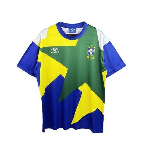 Brazil 1994 Green/Blue Training Jersey