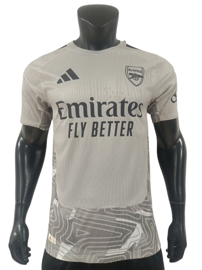 Arsenal 26/27 GK Grey Soccer Jersey(Player)