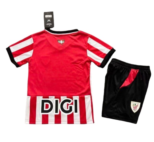 Kids-Athletic Bilbao 26/27 Home Soccer Jersey