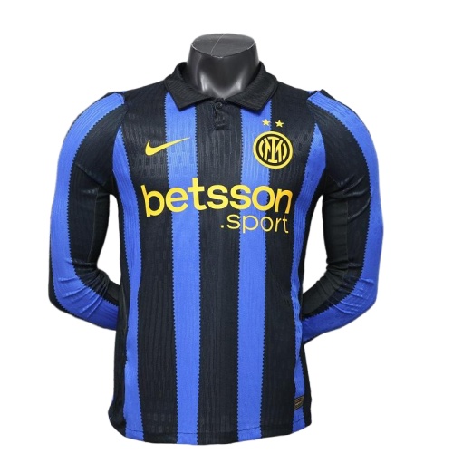 Inter Milan 26/27 Home Long Soccer Jersey(Player)