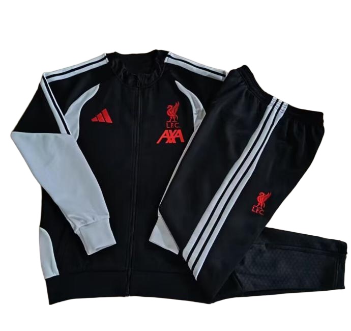 Liverpool 26/27 Tracksuit - Black/Grey