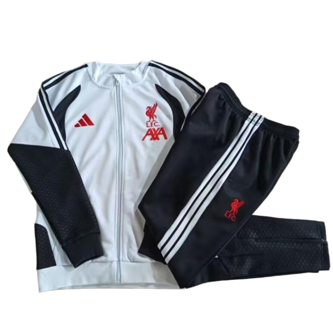 Liverpool 26/27 Tracksuit - Black/White