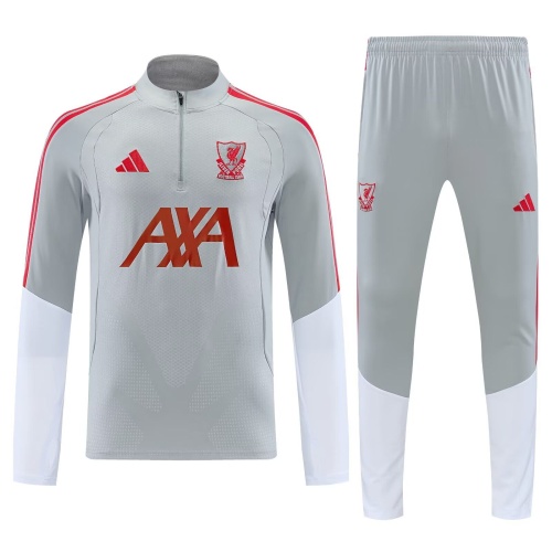 Liverpool 26/27 Tracksuit - Grey/White